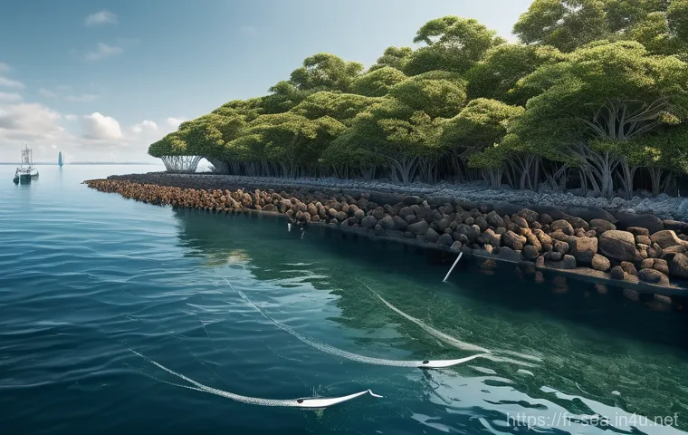 해양공학 해양 시스템 엔지니어링 - **Prompt:** A panoramic, futuristic seascape showcasing a clean energy revolution powered by the oce... 해양공학 해양 시스템 엔지니어링 - **Prompt:** A panoramic, futuristic seascape showcasing a clean energy revolution powered by the oce...