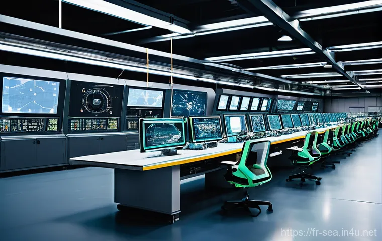 해양공학 산업 협력 사례 - **Prompt:** "An immersive underwater scene showcasing advanced marine biodiversity research. A team ...