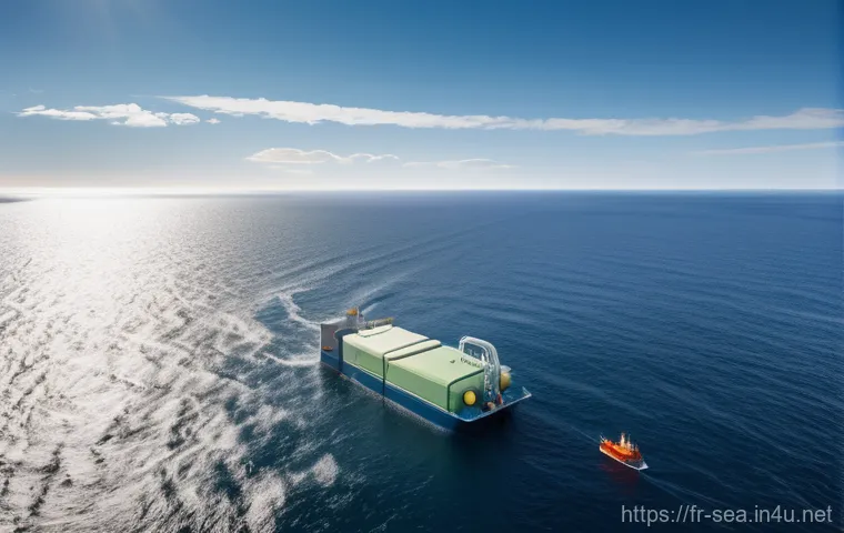 해양공학 해양 극지 연구 - **Autonomous Underwater Vehicle (AUV) Deep-Sea Exploration:**
    "A sleek, futuristic autonomous un...