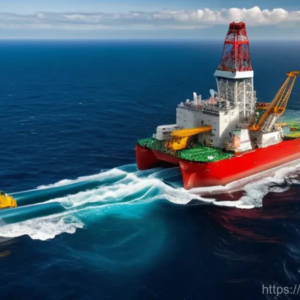해양공학 해양 석유 시추 - The Leviathan of the Deep: Ultra-Deepwater Drillship in Action**

An awe-inspiring, highly detailed ...