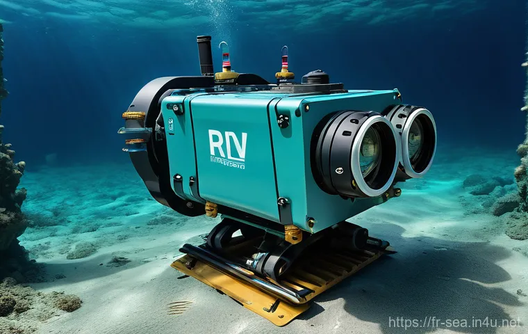 해양공학 수중 드론 - **Image Prompt 1: Deep-Sea AI Explorer**
    "An advanced Autonomous Underwater Vehicle (AUV), with ...