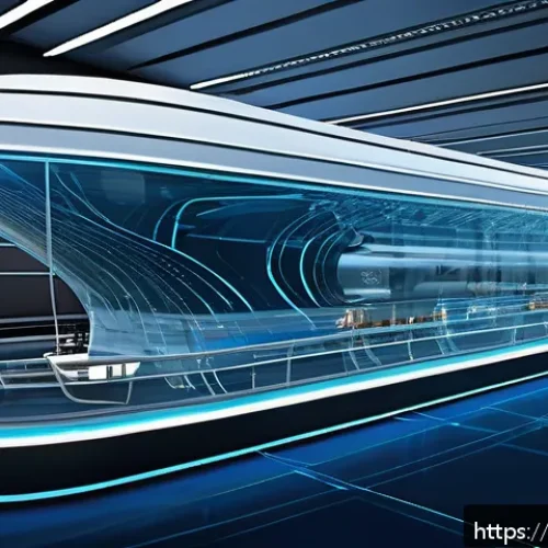 해양공학 해양 응용 수학 - A highly detailed digital illustration of a modern ship hull undergoing hydrodynamic simulation in a...